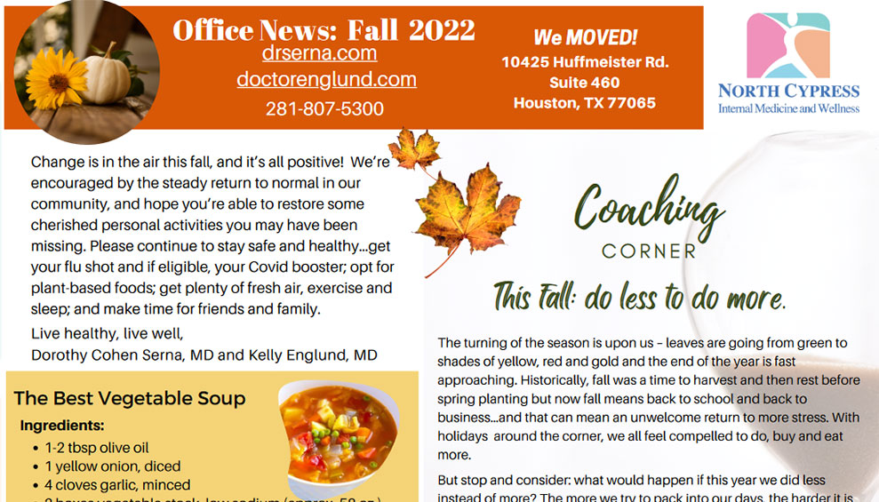 Featured image for “Fall Office News”